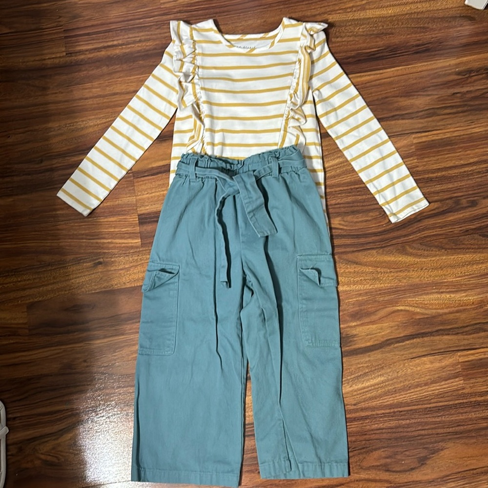 Little Girls Outfit Set, Size 4